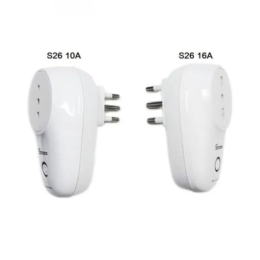 Pack de 2 Enchufes WiFi Sonoff S26 R2 4000W/16A