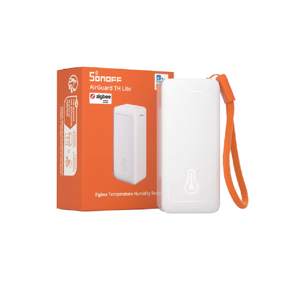 Sensor Inteligente de Temperatura y Humedad Zigbee - SONOFF AirGuard TH Lite SNZB-02B
