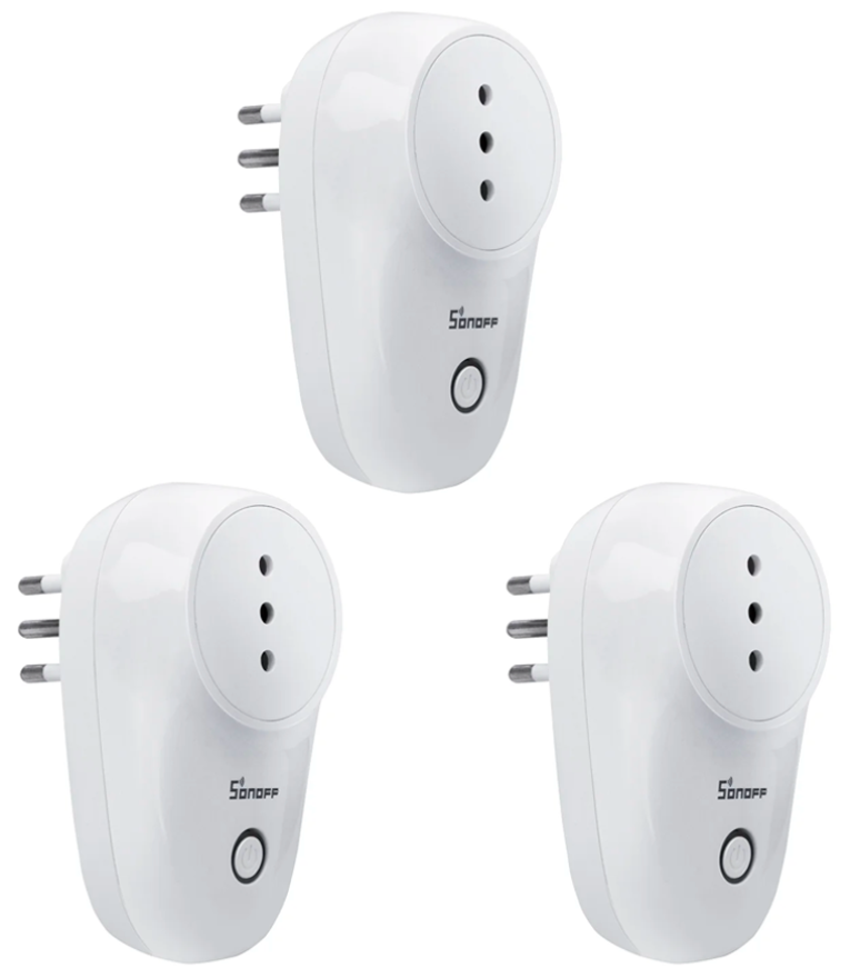 Pack de 3 Enchufes Sonoff S26 WiFi R2