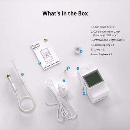 Interruptor WiFi Medidor de Energía Sonoff POW Ring 100A