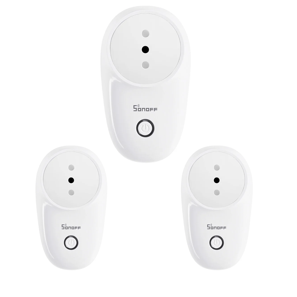 Pack de 3 Enchufes Sonoff S26 WiFi R2