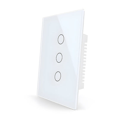 Interruptor Wifi de pared sin Neutro de 3 Canales  - Sonoff Compatible