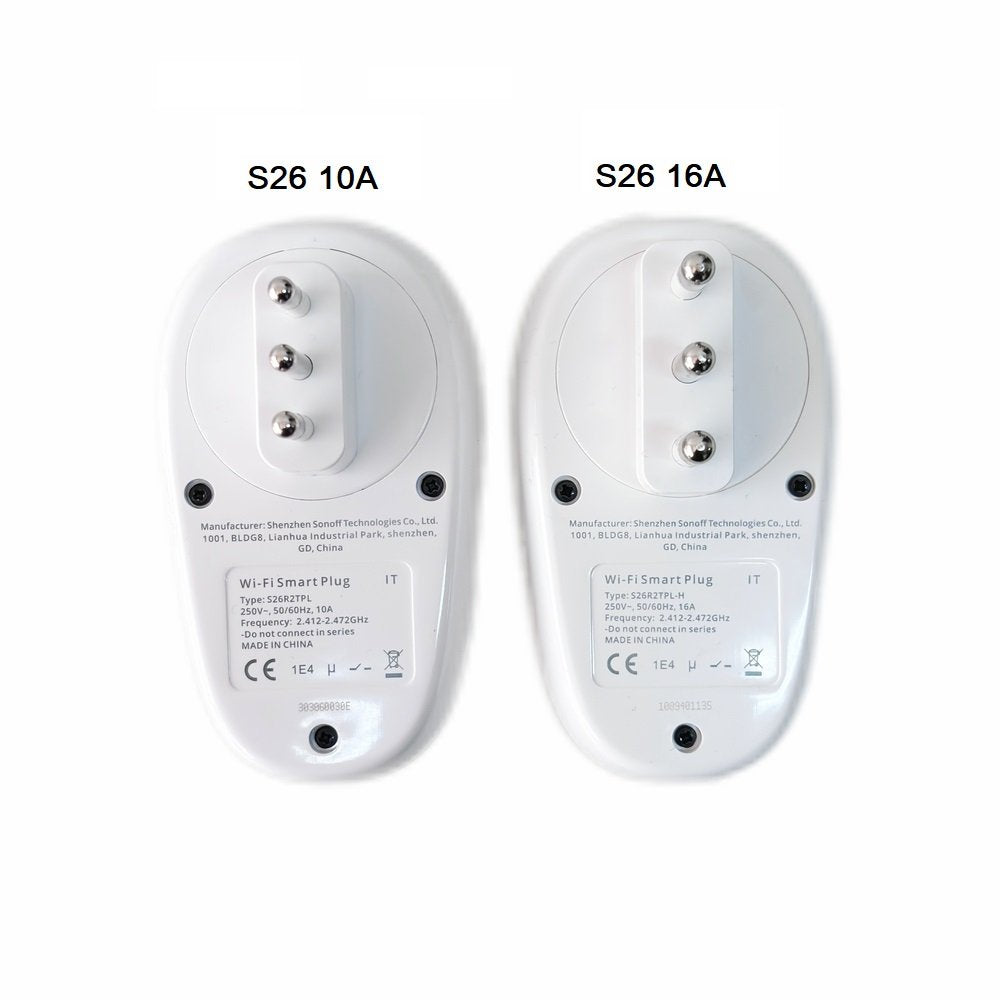 Enchufe WiFi Sonoff S26 R2 4000W/16A