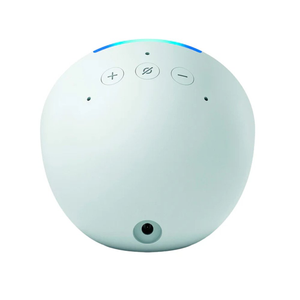 Amazon Echo Pop Glacier White - Parlante Inteligente con Alexa