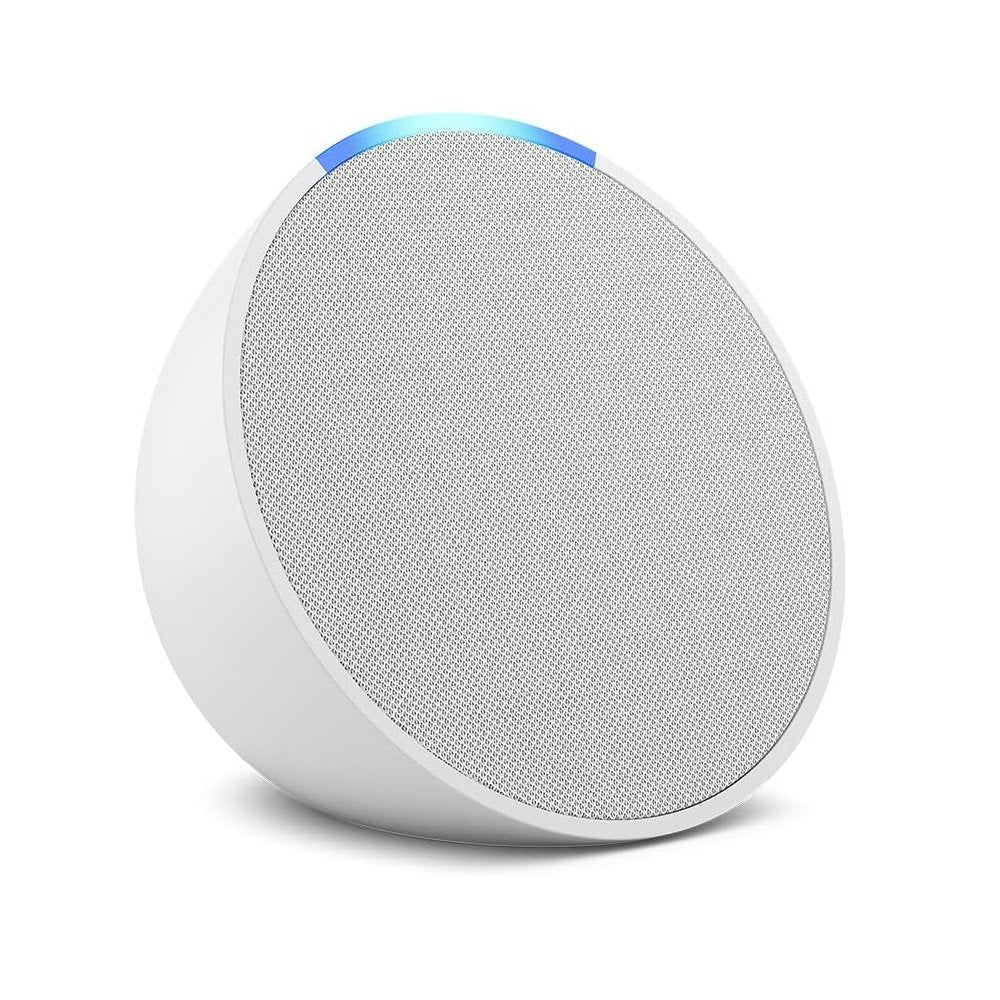 Amazon Echo Pop Glacier White - Parlante Inteligente con Alexa