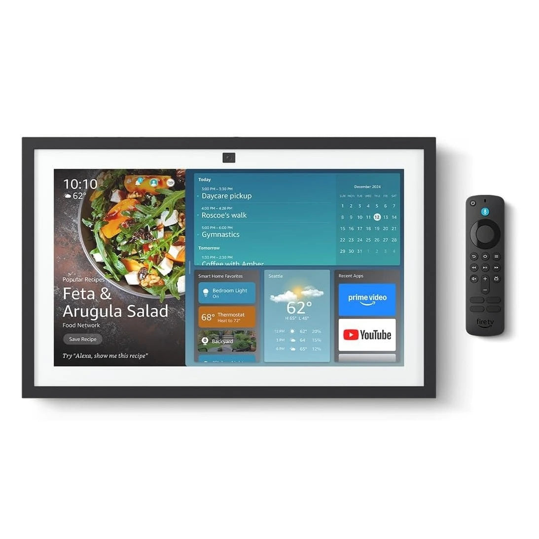 Amazon Echo Show 15 2da Gen – Pantalla Inteligente Full HD 15.6″ con Alexa