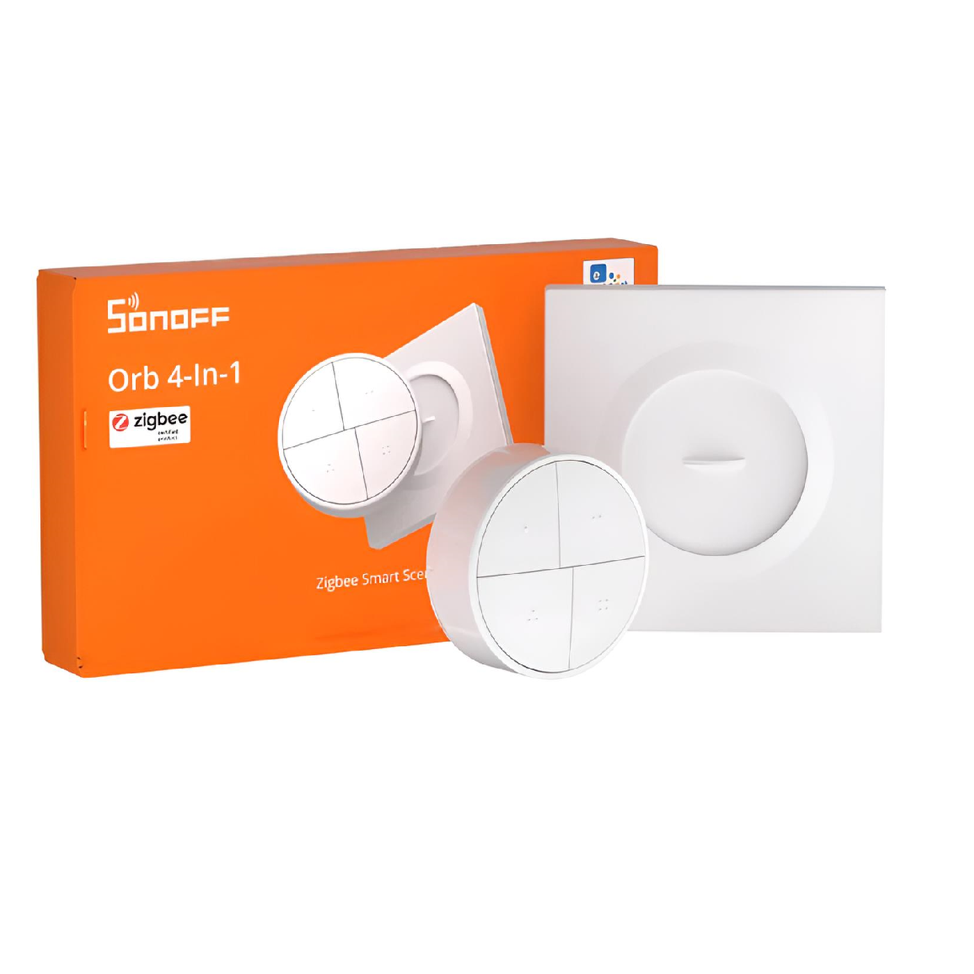 Botón Inteligente Zigbee Sonoff Orb SNZB-01M 4 en 1 para Escenas y Automatización