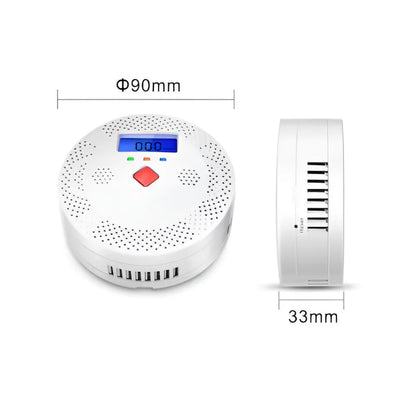 Detector Inteligente de Monóxido de Carbono Zigbee - Sonoff Compatible (eWeLink)