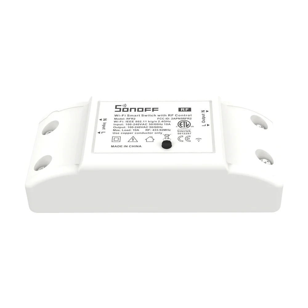 Interruptor WiFi + RF Sonoff Basic R2