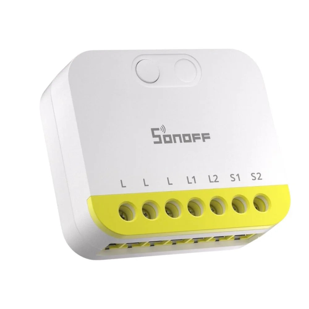 Interruptor Inteligente Zigbee Sonoff Mini DUO-L Dos Canales Sin Neutro – MINI-ZB2GS-L