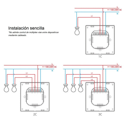 Interruptor WiFi de Pared Sonoff SwitchMan M5 Blanco 1 Canal Matter