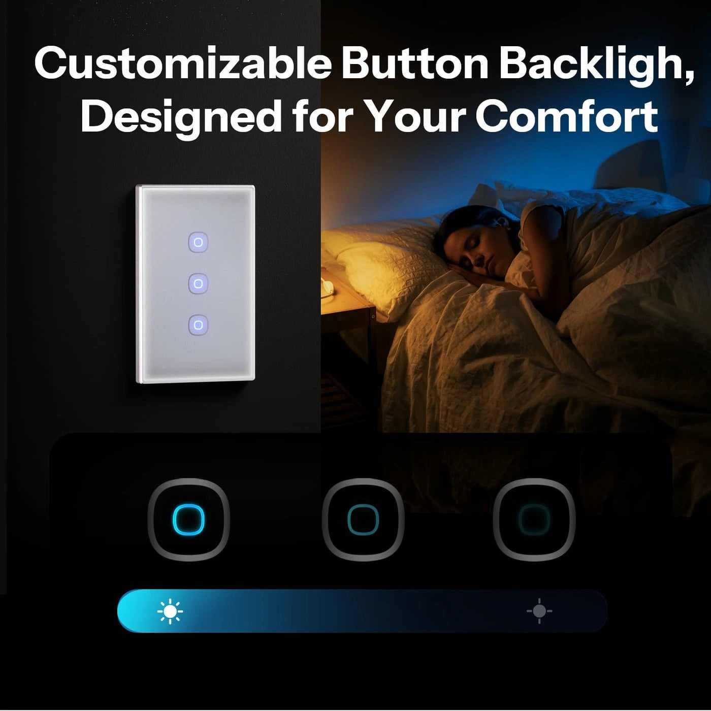Interruptor WiFi de Pared Sonoff TX Gen2 de 2 Canales con Matter