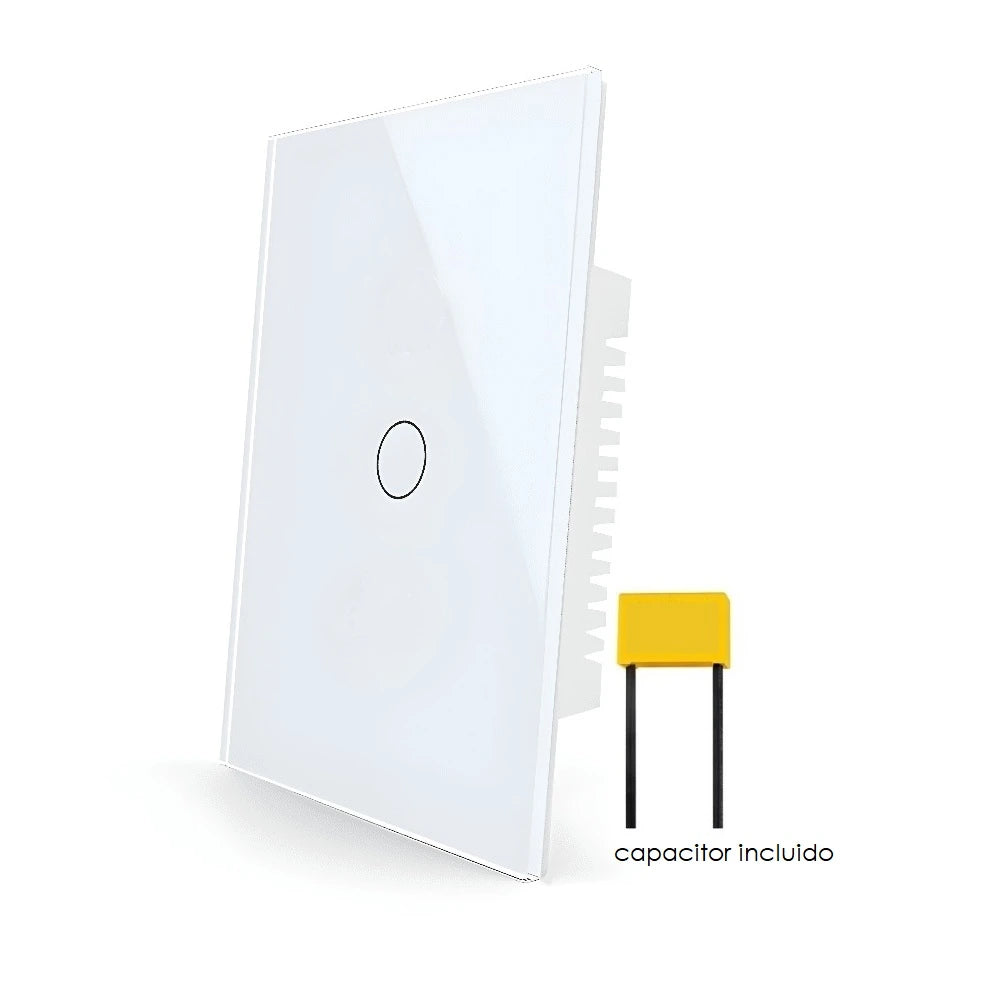 Interruptor Wifi de pared sin Neutro de 1 Canal – Sonoff Compatible