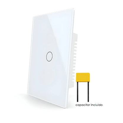 Interruptor Wifi de pared sin Neutro de 1 Canal – Sonoff Compatible