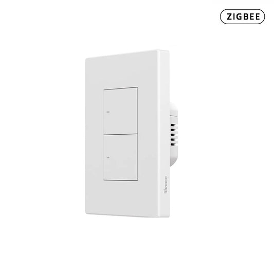 Interruptor Zigbee Sin Neutro Sonoff SwitchMan ZBM5 2 Canales