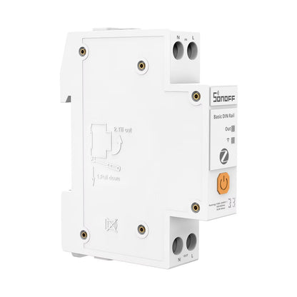 Interruptor Inteligente Zigbee Sonoff BASIC-ZB1GSP 32A Riel DIN Medición de Energía