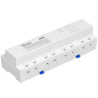 Medidor de Energía Apilable Inteligente 80A total con Protección de Sobre Voltaje Sonoff SPM-4Relay