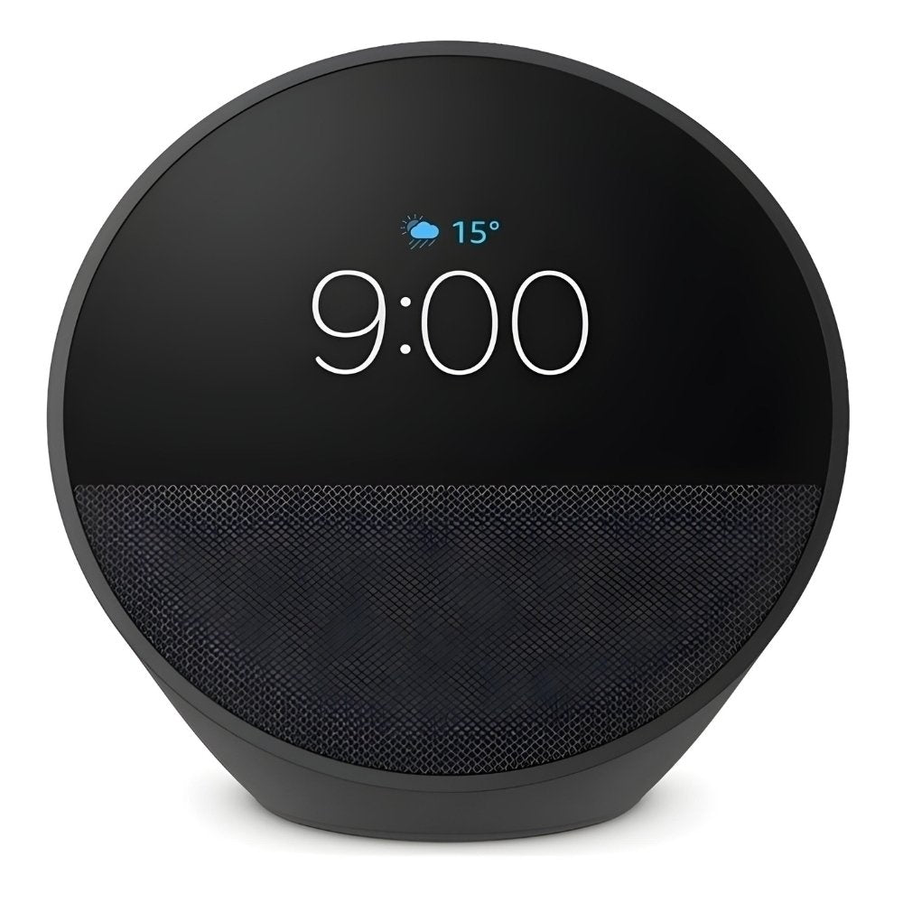 Amazon Echo Spot (2024) Negro - Parlante Inteligente con Alexa