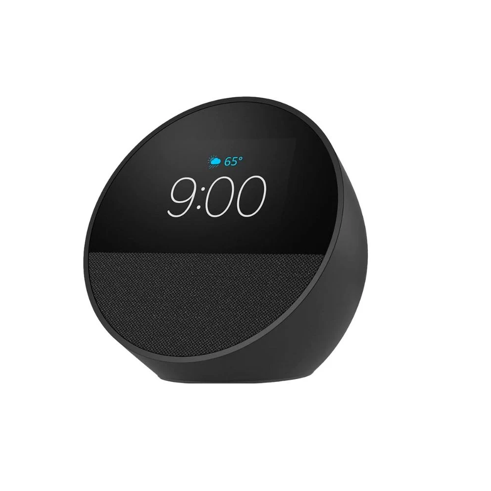 Amazon Echo Spot (2024) Negro - Parlante Inteligente con Alexa