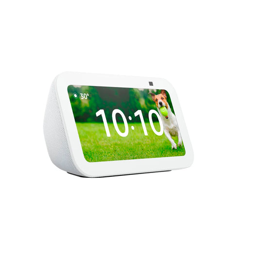 Amazon Echo Show 5 3ra Gen 2023 Glacier White - Pantalla Inteligente con Alexa