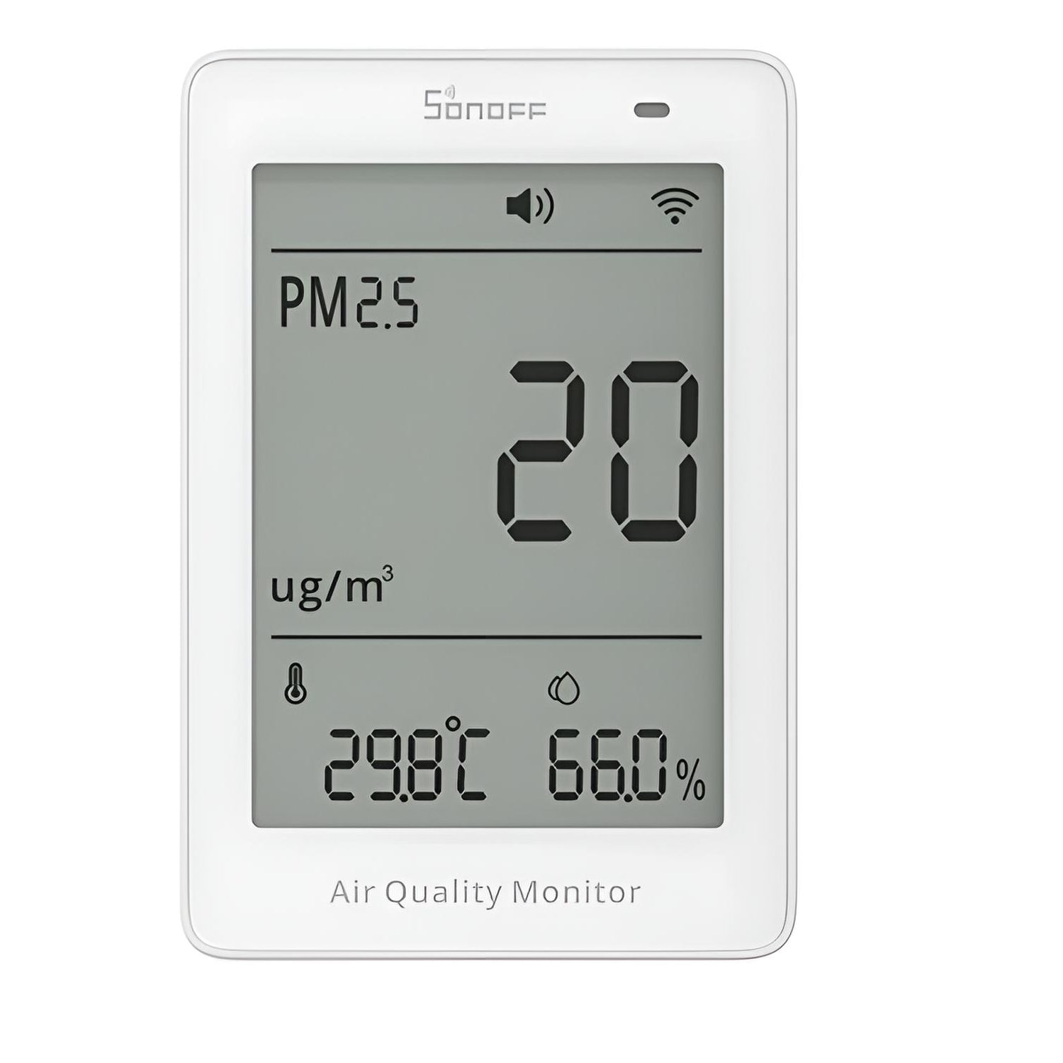 Monitor de Calidad del Aire PM2.5/PM10 WiFi Matter - Sonoff AirGuard SAWF-07P
