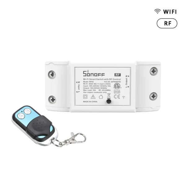 Pack Interruptor Wifi Sonoff RF + Control RF