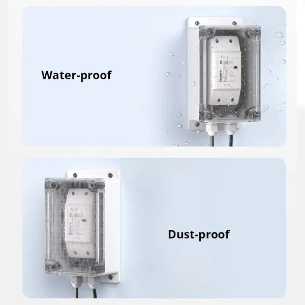 Pack Interruptor Sonoff Basic R4 + Caja Estanca Sonoff IP66