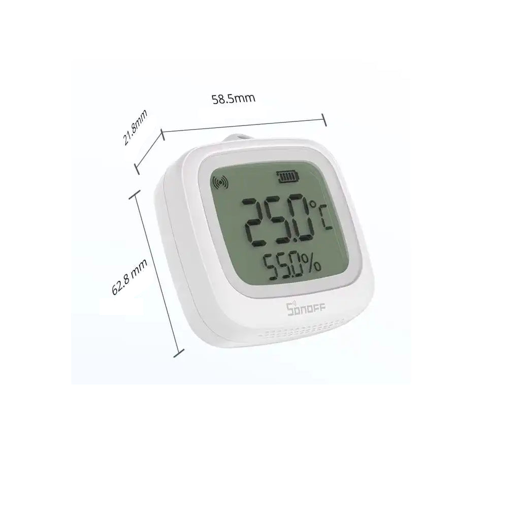 Sensor de Temperatura y Humedad Zigbee IP65 con LCD - Sonoff SNZB-02WD