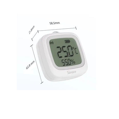 Sensor de Temperatura y Humedad Zigbee IP65 con LCD - Sonoff SNZB-02WD