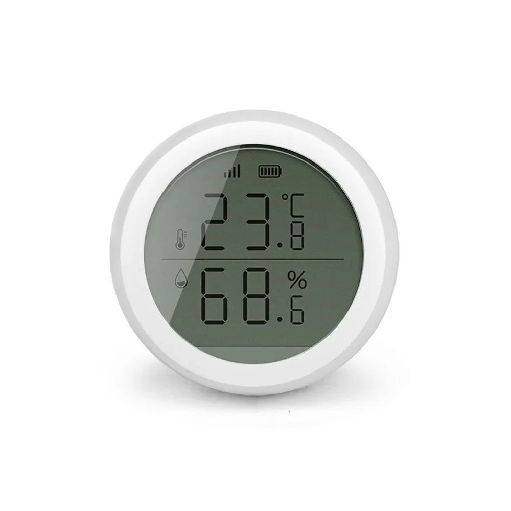 Sensor de Temperatura y Humedad ZigBee con Pantalla (compatible con eWeLink - Sonoff)