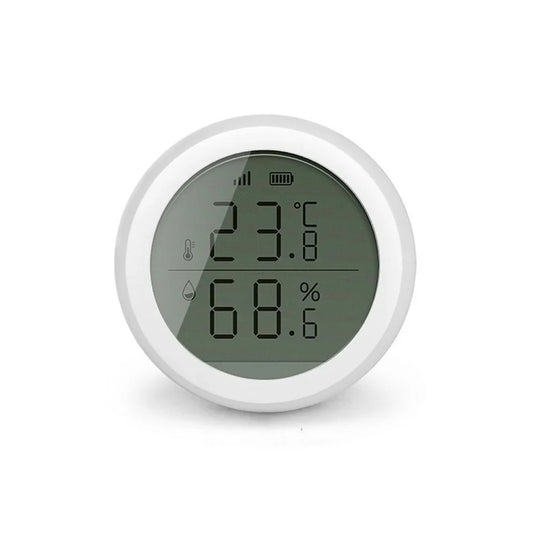 Sensor de Temperatura y Humedad ZigBee con Pantalla (compatible con eWeLink - Sonoff)