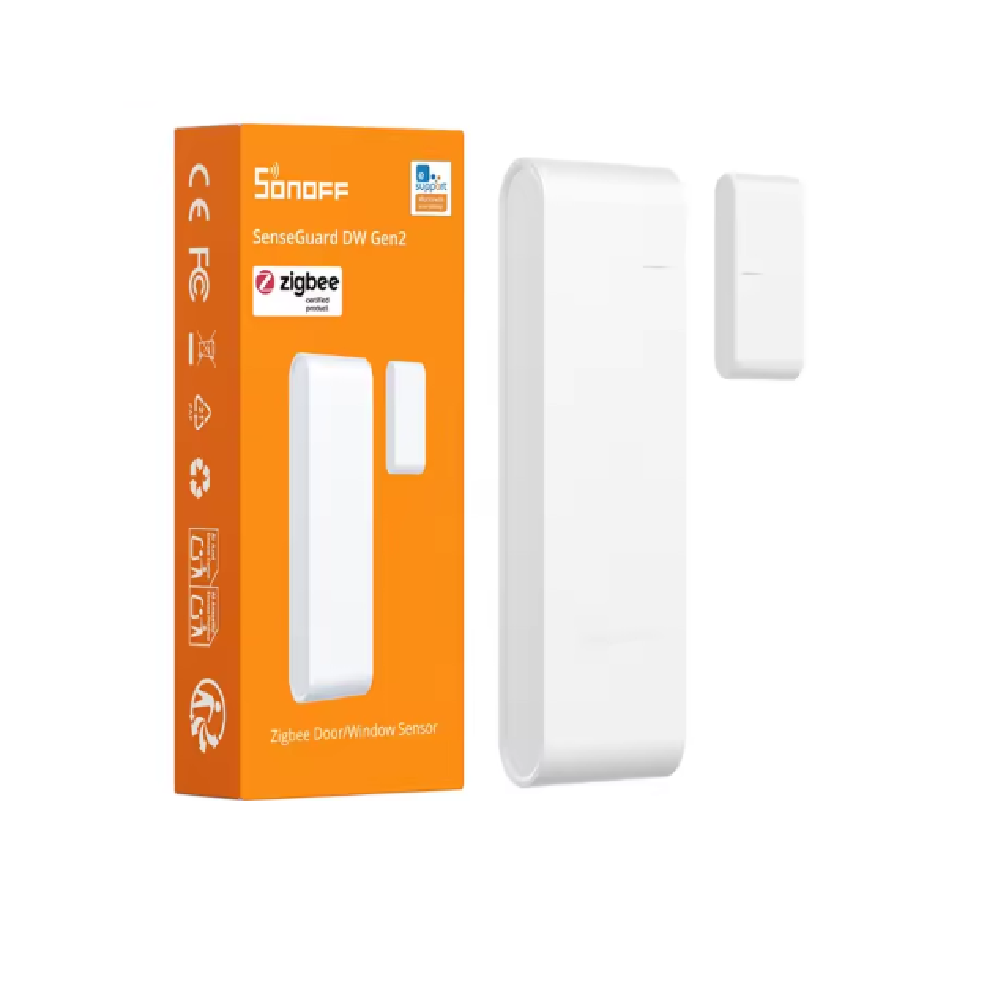 Sensor inteligente de puertas y ventanas SONOFF SenseGuard DW Gen2 Zigbee