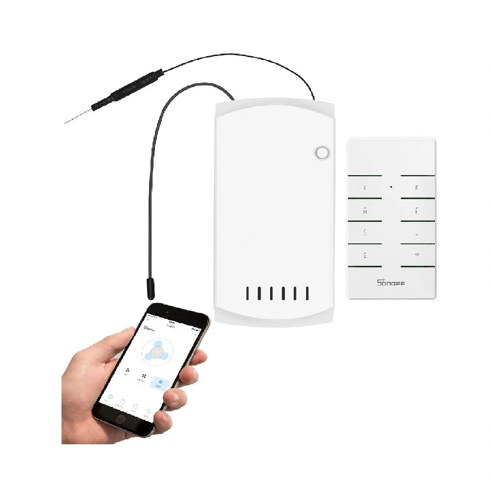 Sonoff iFan04-H Controlador Inteligente WiFi para Ventiladores de Techo