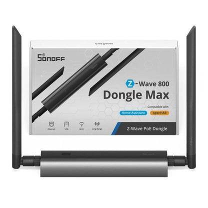 Sonoff Dongle-MZG23 Z-Wave 800 PoE Max – Gateway USB Ethernet WiFi Long Range