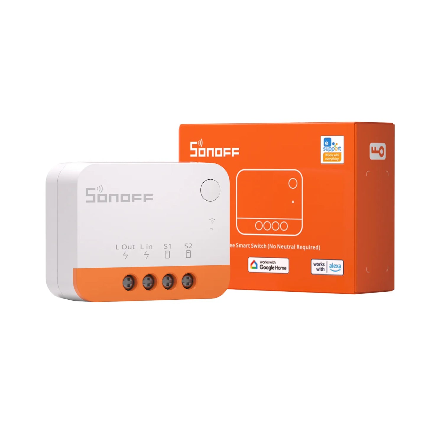Interruptor Zigbee Sin Neutro Sonoff Mini Extreme ZBMINIL2