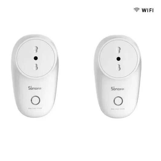 Pack de 2 Enchufes WiFi Sonoff S26 R2 4000W/16A