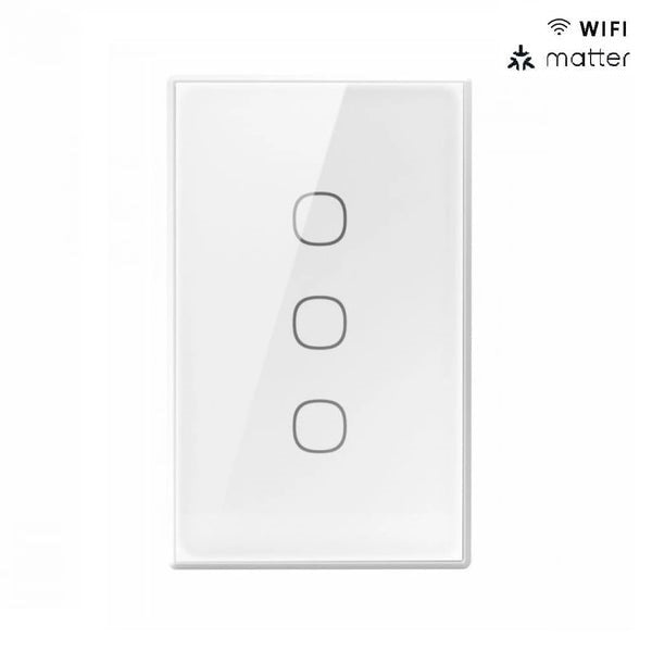 Interruptor WiFi de Pared Sonoff TX Gen2 de 3 Canales con Matter
