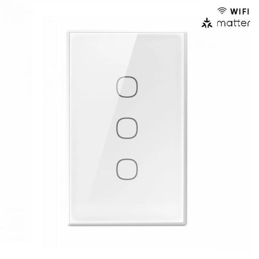Interruptor WiFi de Pared Sonoff TX Gen2 de 3 Canales con Matter