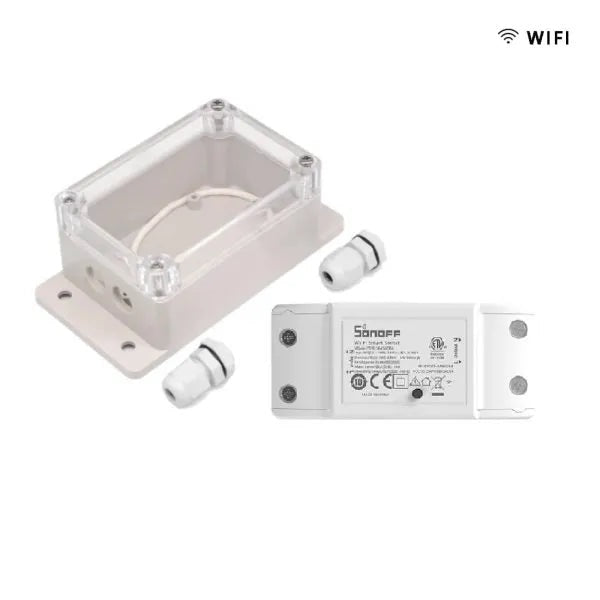 Pack Interruptor Sonoff Basic R4 + Caja Estanca Sonoff IP66