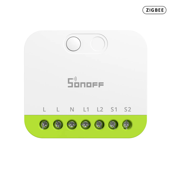 Interruptor Inteligente Zigbee Sonoff Mini DUO Dos Canales con Neutro - MINI-ZB2GS
