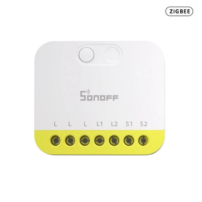 Interruptor Inteligente Zigbee Sonoff Mini DUO-L Dos Canales Sin Neutro – MINI-ZB2GS-L