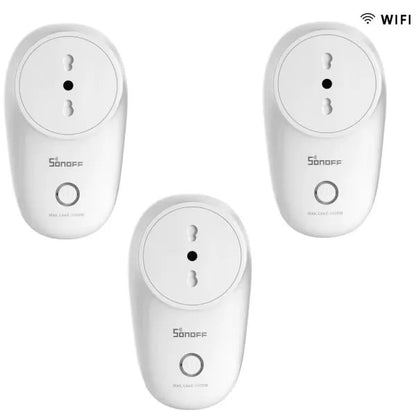 Pack de 3 Enchufe WiFi Sonoff S26 R2 4000W/16A